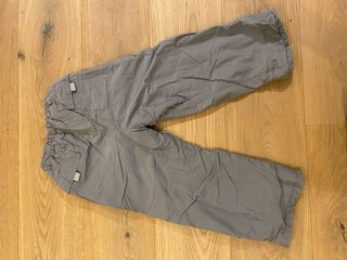 Pantalón de esquí infantil gris