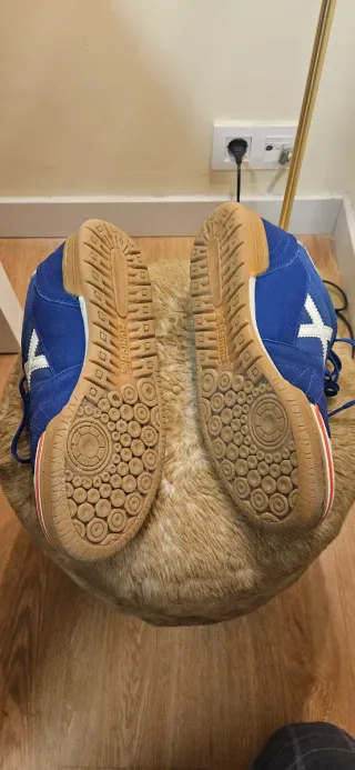 Zapatillas Munich Fútbol Azul/Blanco