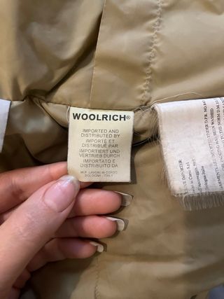 Giubbotto Woolrich donna nero