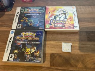 Lote Pokemon nds y 3ds