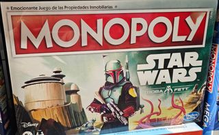 Monopoly Star Wars Boba Fett Edición Mega, nuevo
