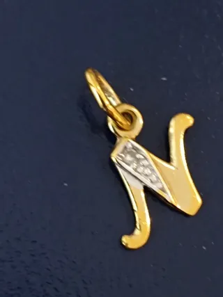 Colgante Oro 14k con Diamante