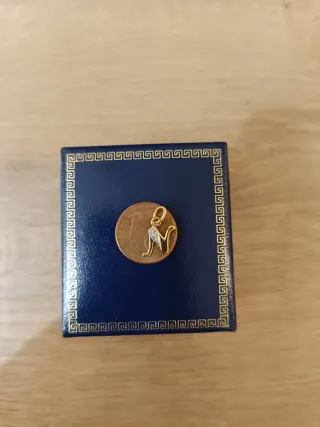 Colgante Oro 14k con Diamante