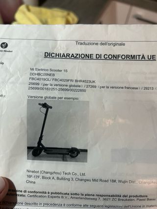 Patinete Xiaomi Mi Electric Scooter 1S 2a generaci