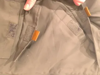 Anorak, abrigo,parka niño, unisex verde. Talla 10,