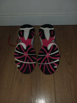 Zapatillas Asics Running Mujer Rosa Talla X