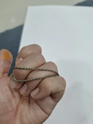 Colgante Ángel Plata y Oro