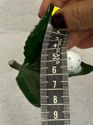 Statuina porcellana Herend coniglio foglia