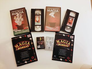 Lote de Magia: VHS y Cartas