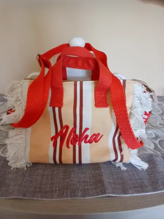 Borsetta Carpisa vintage a righe