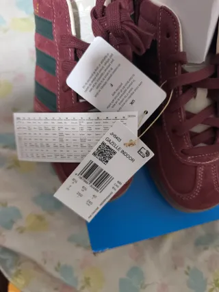 Zapatillas Adidas Gazelle Burdeos y Verde