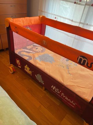 Cuna de viaje MS Friends infantil