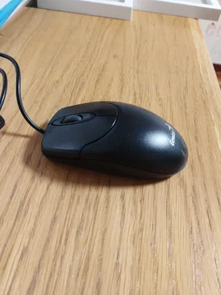 Ratón Genius Negro con Cable