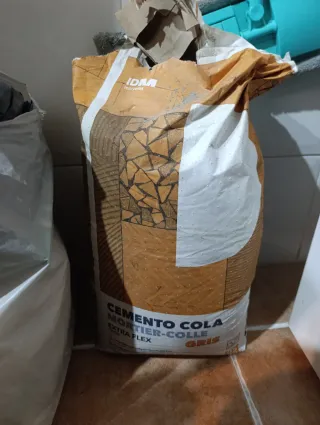 Cemento Cola Gris