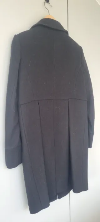 Abrigo Massimo Dutti Negro