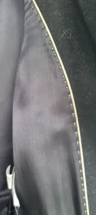 Abrigo Massimo Dutti Negro