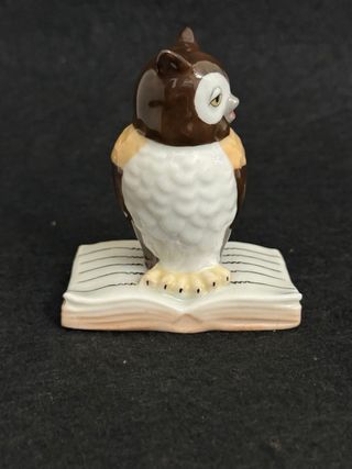 Statuina gufo Royal Copenaghen porcellana