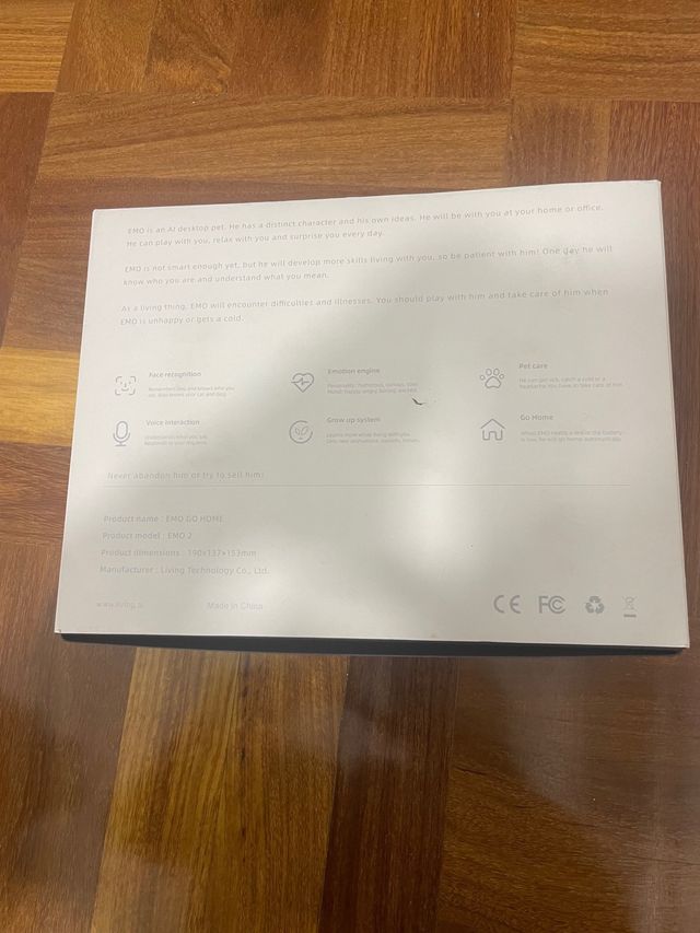 Robot Emo Go Home Living.ai