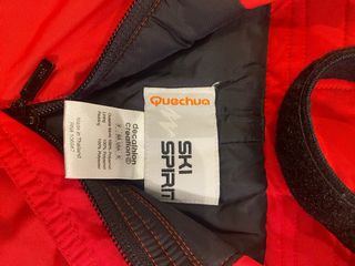 Pantalón de esquí infantil rojo