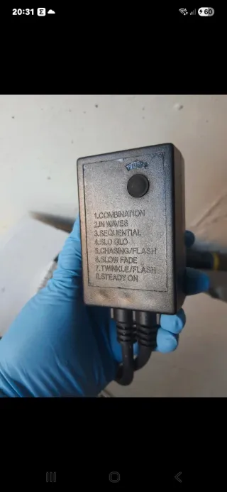 Tubo lucine multicolor per interno/esterno