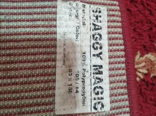 Alfombra Polyester Diseño Ondas