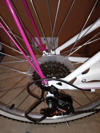 Bicicleta City 24 Rosa