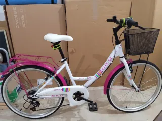 Bicicleta City 24 Rosa