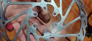 2 Discos Freno Avid G2CS 160 180 mm 6 Tornillos