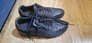 Botines Geox Negros azul marino