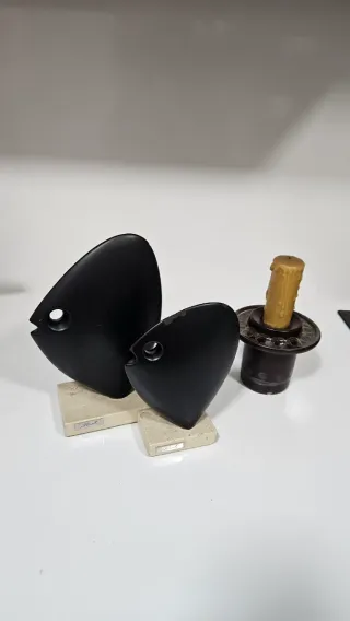 Pesci decorativi e portacandele
