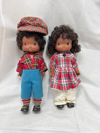 Rubio y Rubita Famosa Muñecos