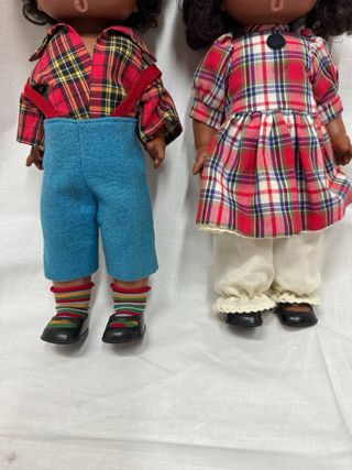 Rubio y Rubita Famosa Muñecos