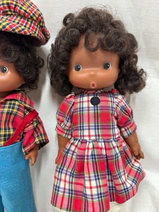 Rubio y Rubita Famosa Muñecos