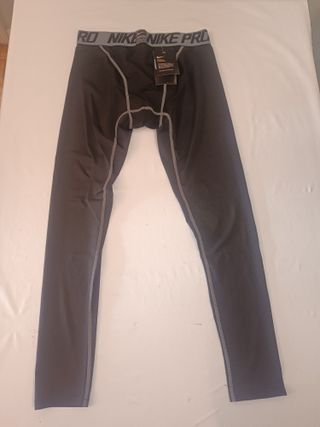Mallas Nike Pro Mujer Talla L Negras