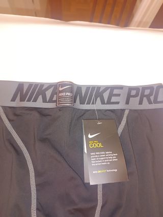 Mallas Nike Pro Mujer Talla L Negras