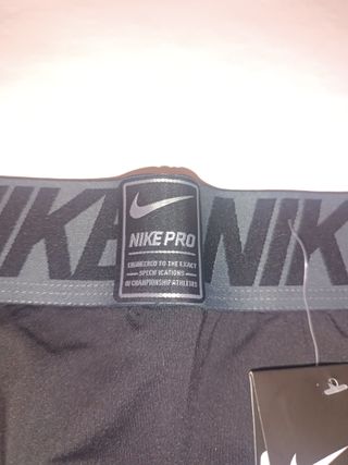 Mallas Nike Pro Mujer Talla L Negras