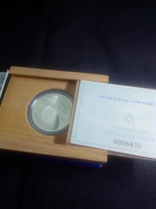 Moneda Juegos Paralímpicos y Olímpicos 1996.