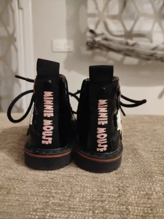 Botin Minnie Mouse Infantiles Charol