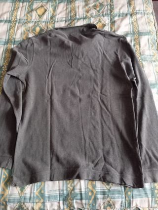 Polo Lacoste manga larga verde oscuro