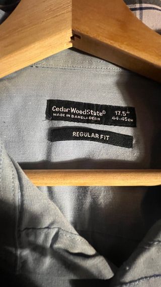 Camisa Cedar WoodState azul