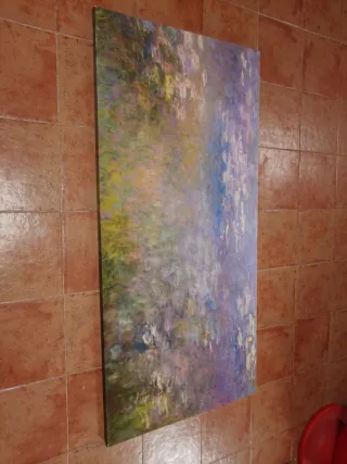 Cuadro Nenúfares Monet Tela