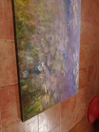Cuadro Nenúfares Monet Tela