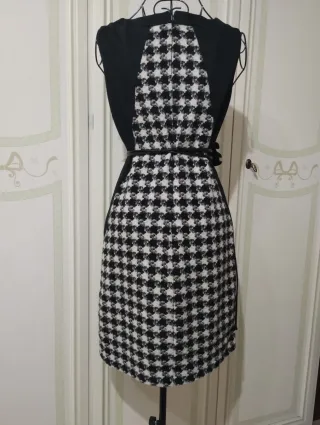 Abito Sandro Ferrone fantasia pied-de-poule