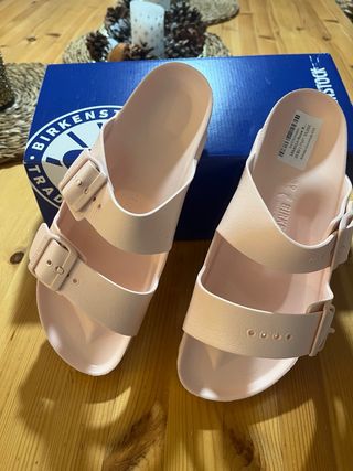 Chanclas Birkenstock Mujer Talla 39 Rosa