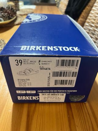 Chanclas Birkenstock Mujer Talla 39 Rosa