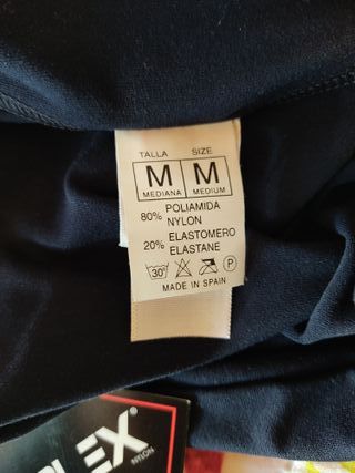 Malla Suplex Rosaura nueva, color azul, talla M, m