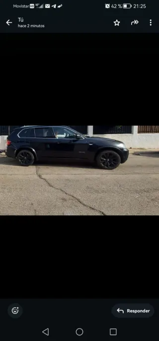 BMW X5 2011 motor averiado