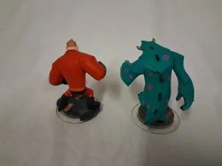 Figuras Disney Infinity Mr. Increíble y Sully