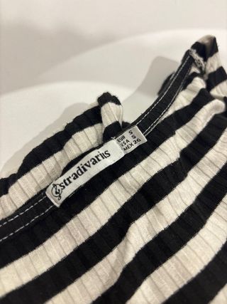 Camiseta de rayas manga larga