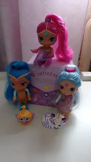 Muñecas Shimmer y Shine y accesorios